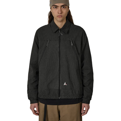 ROA LAMON Reinforced Technical Zip Up Shirt Black 着用イメージ 正面
