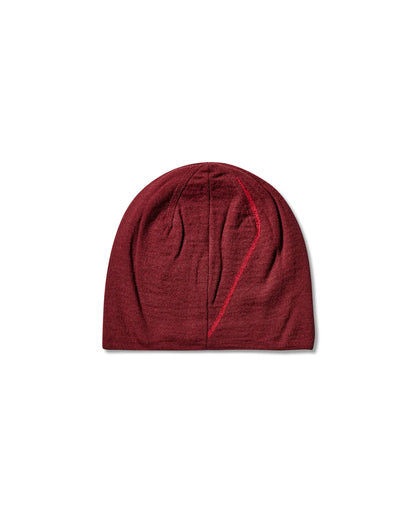 ROA LOGO Wool Beanie Burgundy 商品画像 背面