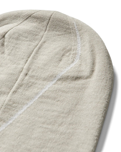 ROA LOGO Wool Beanie Off White 生地ディテール