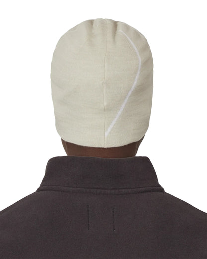 ROA LOGO Wool Beanie Off White 着用イメージ 背面