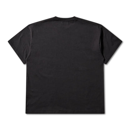 ROA Logo T-Shirt Washed Black バックデザイン 背面シルエット