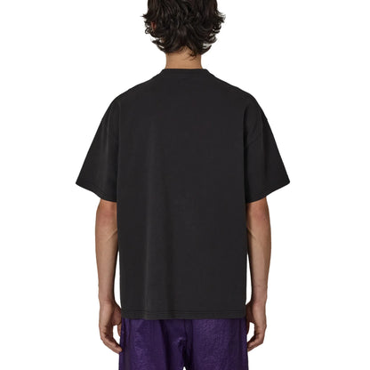 ROA Logo T-Shirt Washed Black 着用イメージ バックシルエット