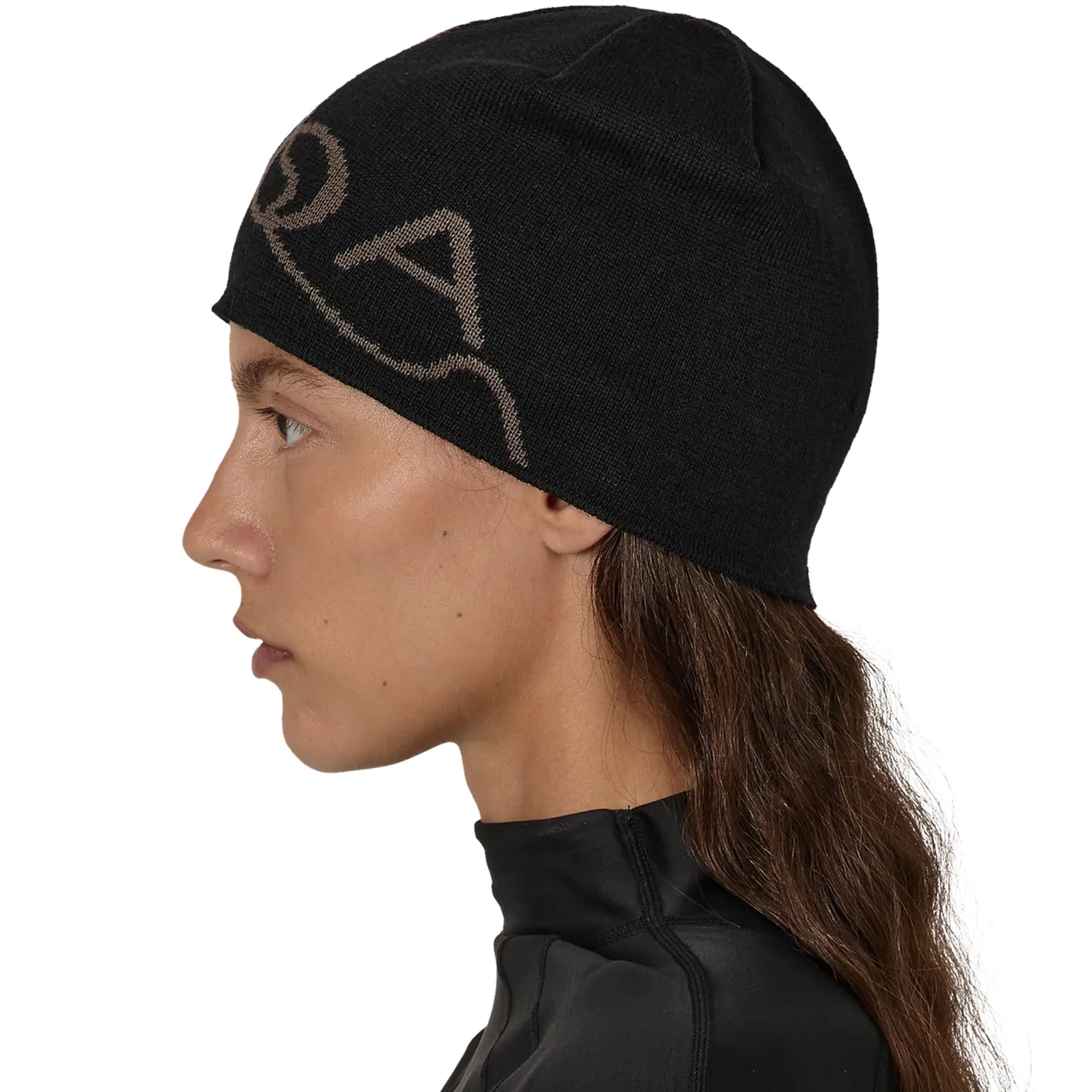 ROA - Logo Wool Beanie Black – STUDY SHOWROOM STORE