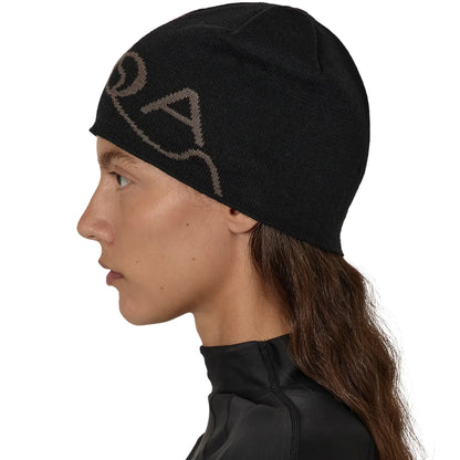 ROA - Logo Wool Beanie Black – STUDY SHOWROOM STORE