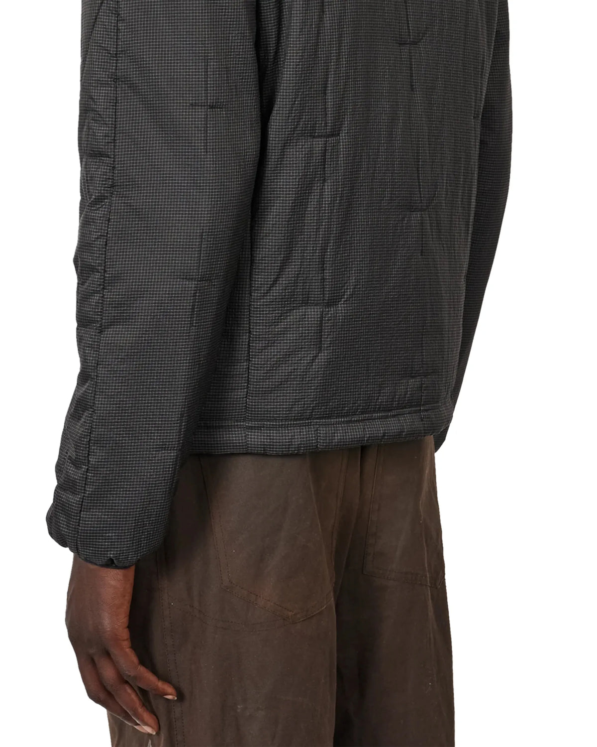ROA MERAPI Ethermaloft Insulated Jacket Black 裾口ディテール
