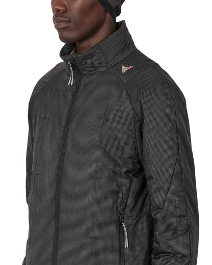 ROA MERAPI Ethermaloft Insulated Jacket Black 胸元ディテール