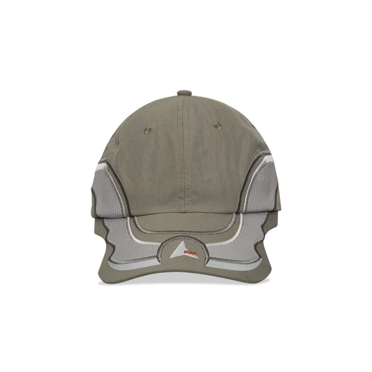 ROA Pursuit 6 Panel Cap Grey フロントデザイン キャップ 全体ビュー