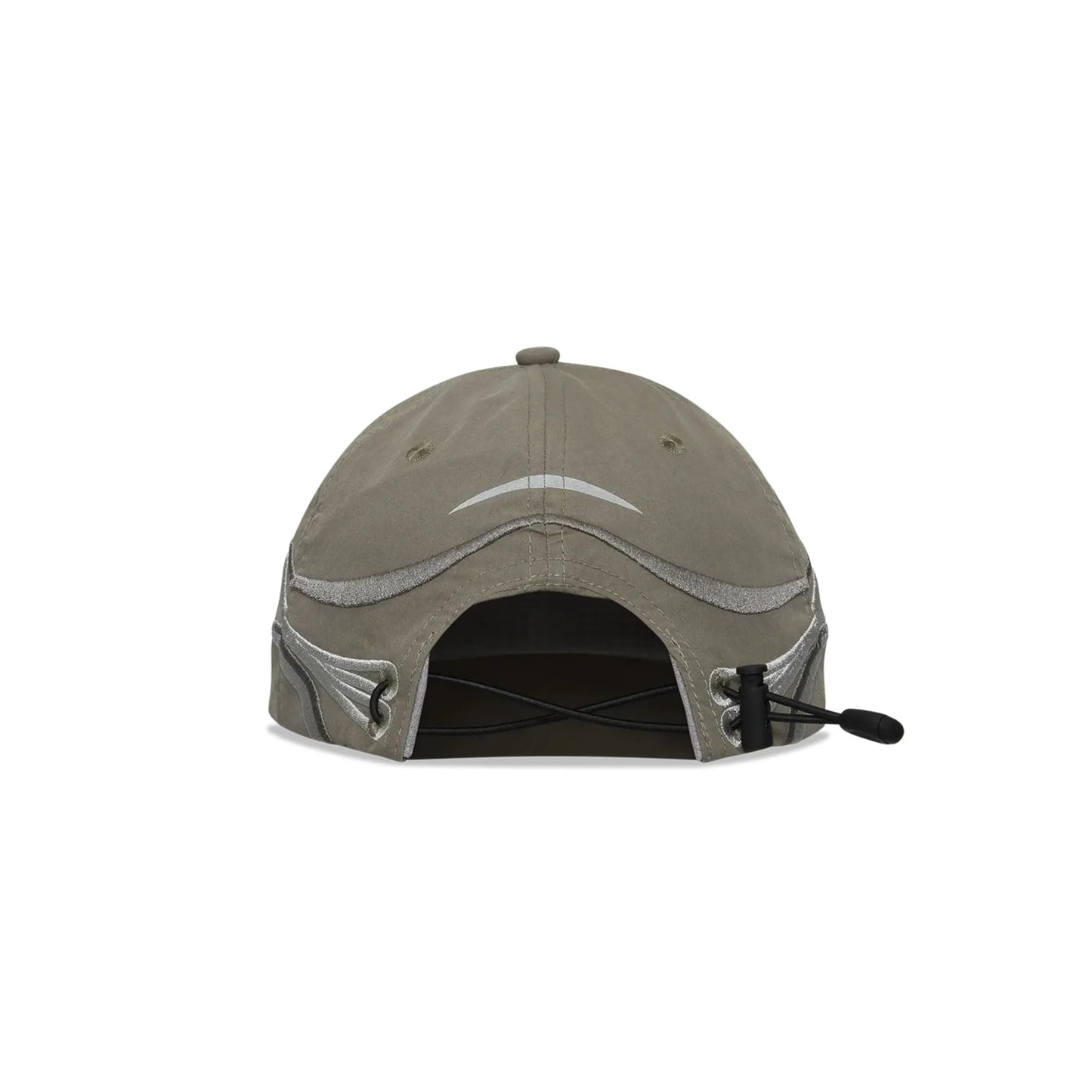 ROA Pursuit 6 Panel Cap Grey バックデザイン 背面シルエット