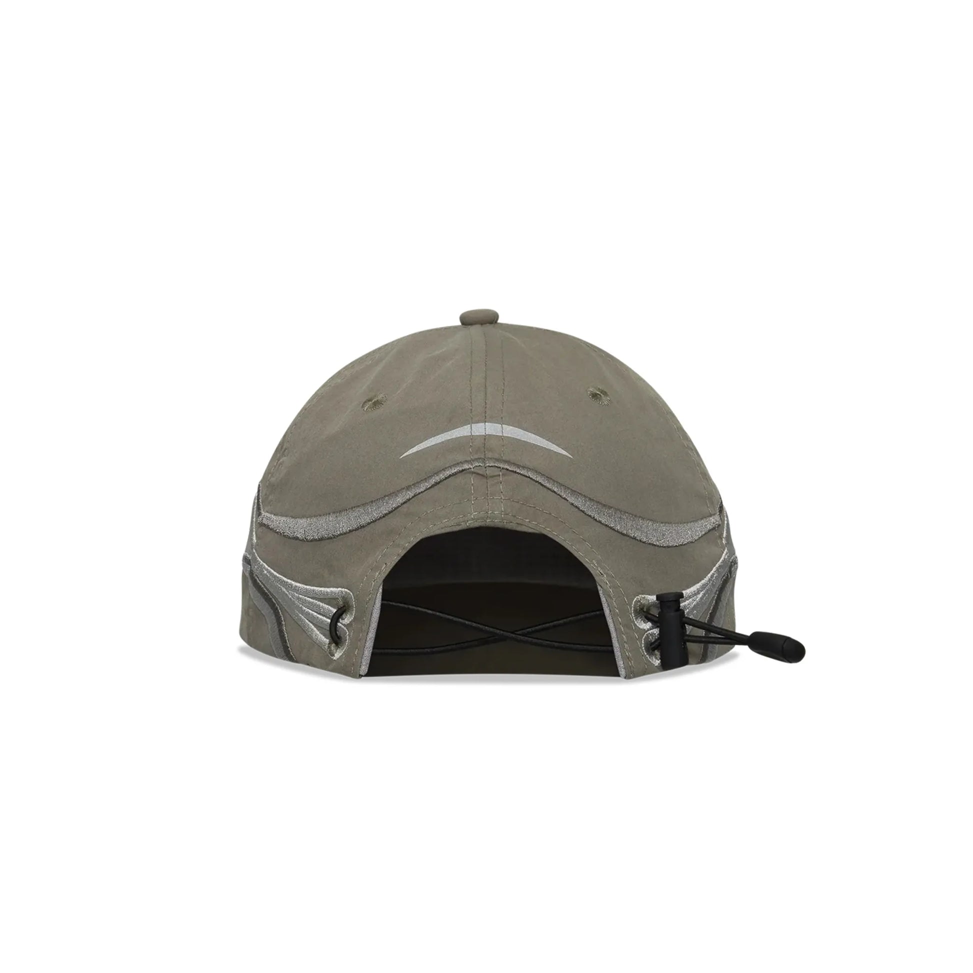 ROA Pursuit 6 Panel Cap Grey バックデザイン 背面シルエット