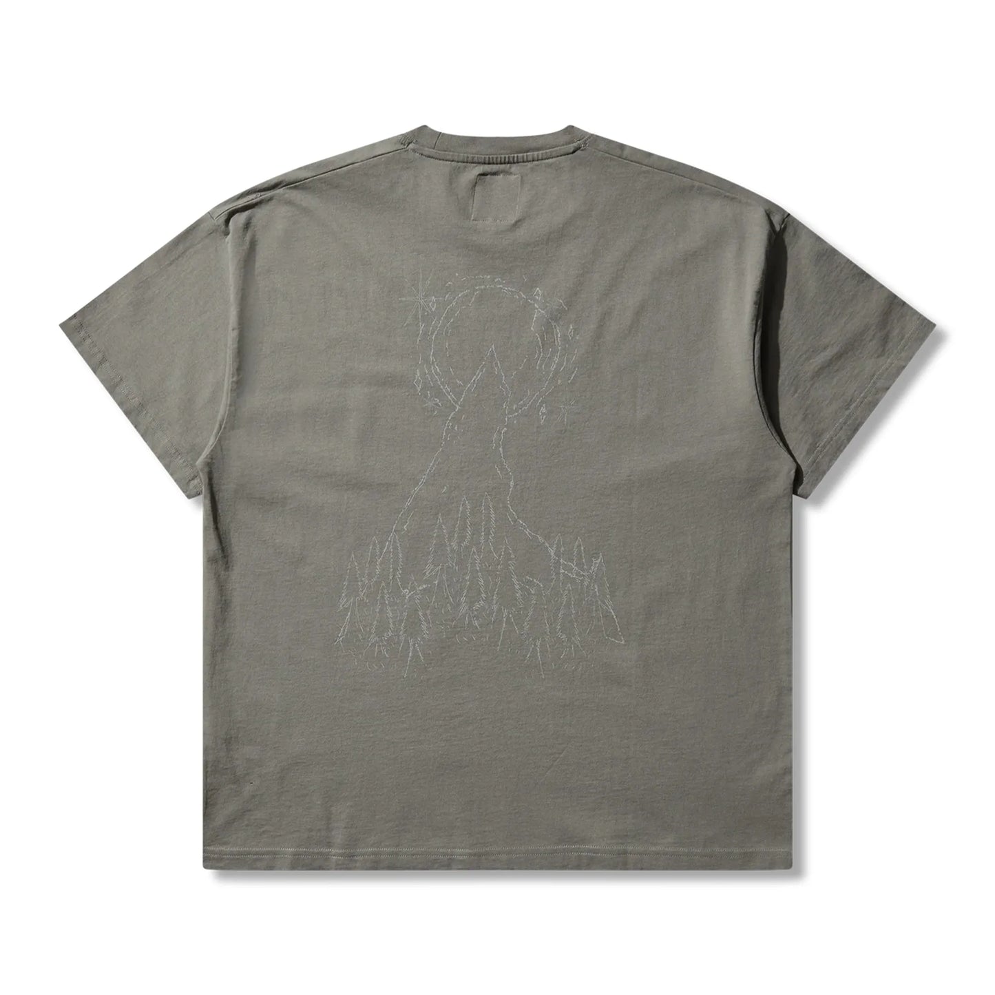 ROA Ryli T-Shirt Grey 背面デザイン バックデザイン
