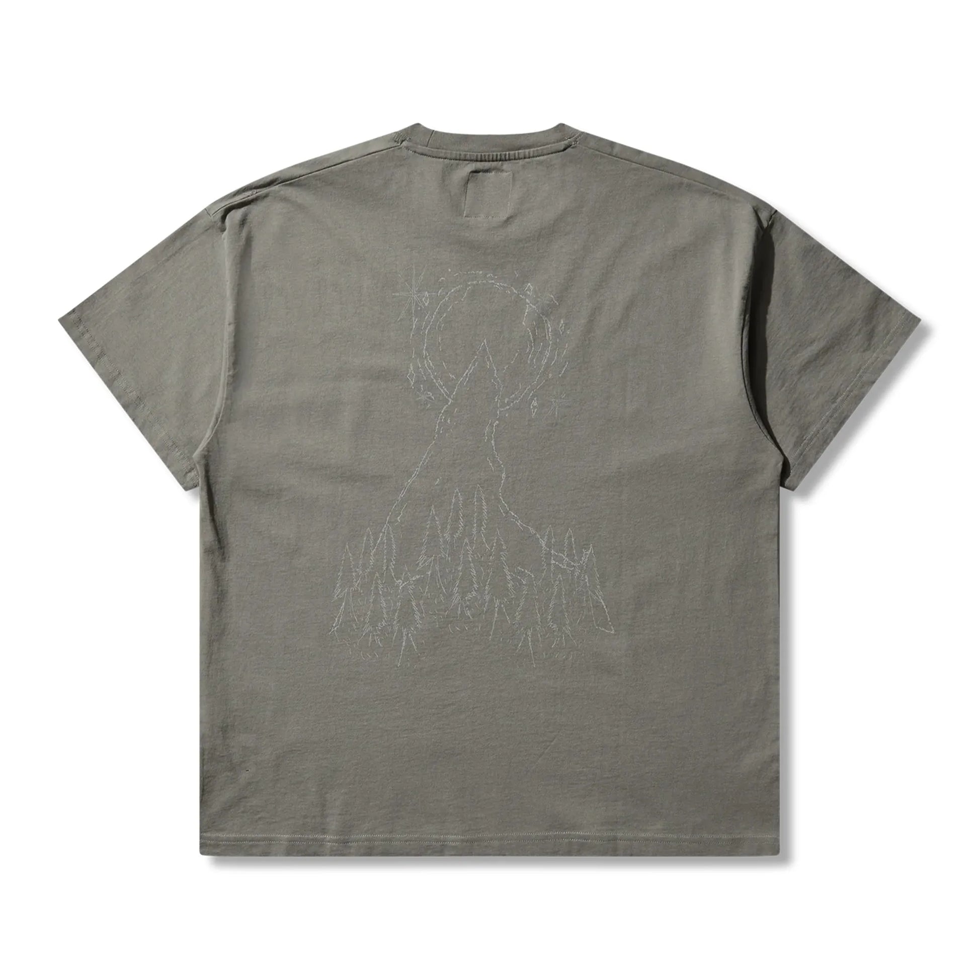 ROA Ryli T-Shirt Grey 背面デザイン バックデザイン