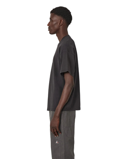 ROA SIGNAL Mountain T-Shirt Washed Black 着用イメージ 側面