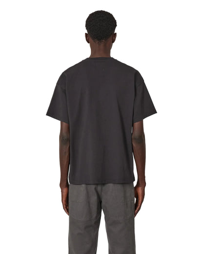 ROA SIGNAL Mountain T-Shirt Washed Black 着用イメージ 背面