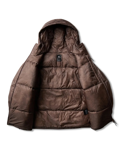 ROA SMOOTH 800 Fill Power Down Jacket Light Brown 開口部