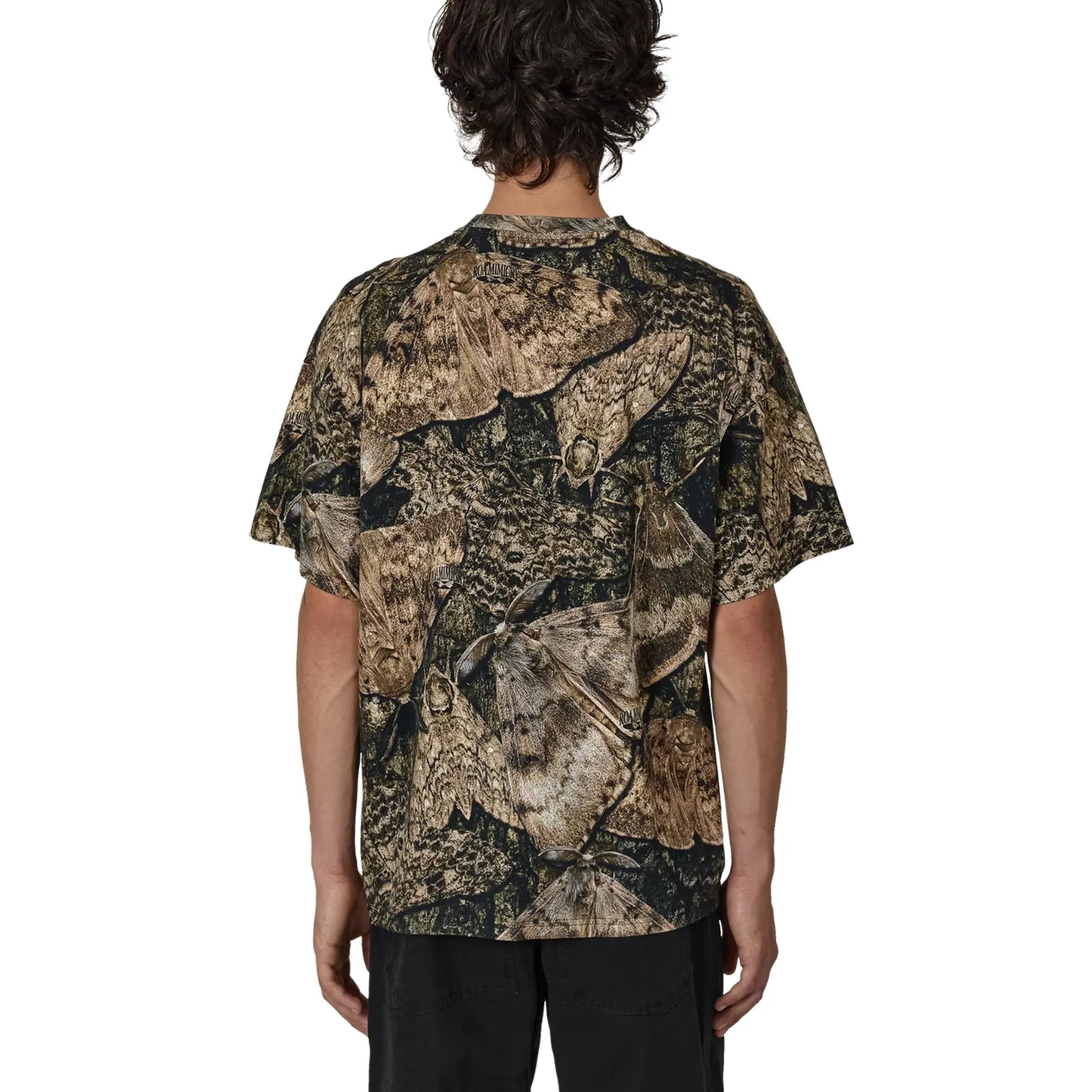 ROA Senter T-Shirt Brown 背面デザイン バックシルエット