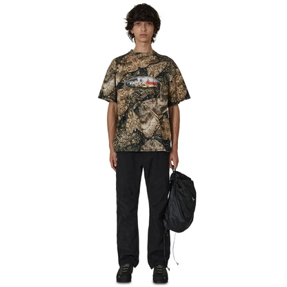 ROA Senter T-Shirt Brown 全身スタイリング フロントデザイン