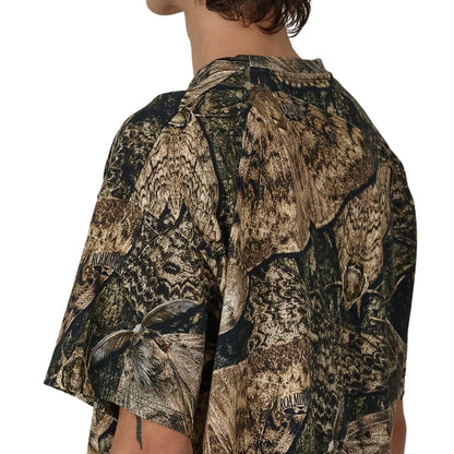 ROA Senter T-Shirt Brown 背面デザイン