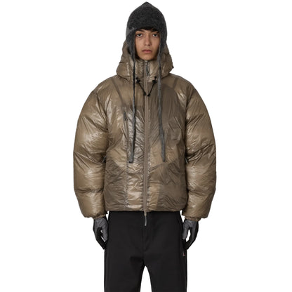 ROA Synthetic Down Jacket Taupe 着用イメージ 正面
