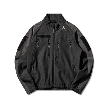 ROA TESTUDO Reinforced Softshell Jacket Black 商品画像 正面