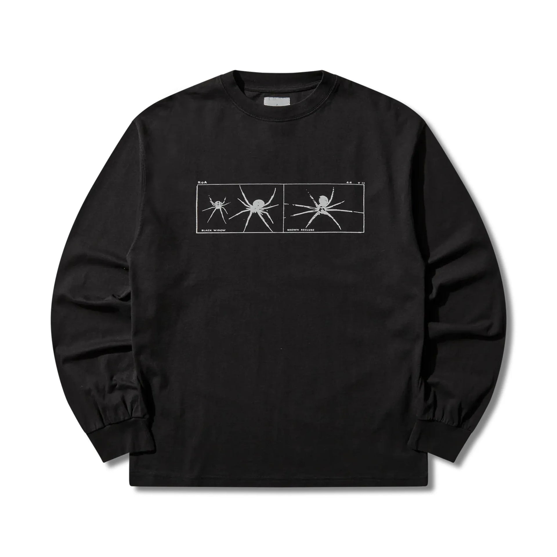ROA - Violino Long Sleeve Washed Black – STUDY SHOWROOM STORE