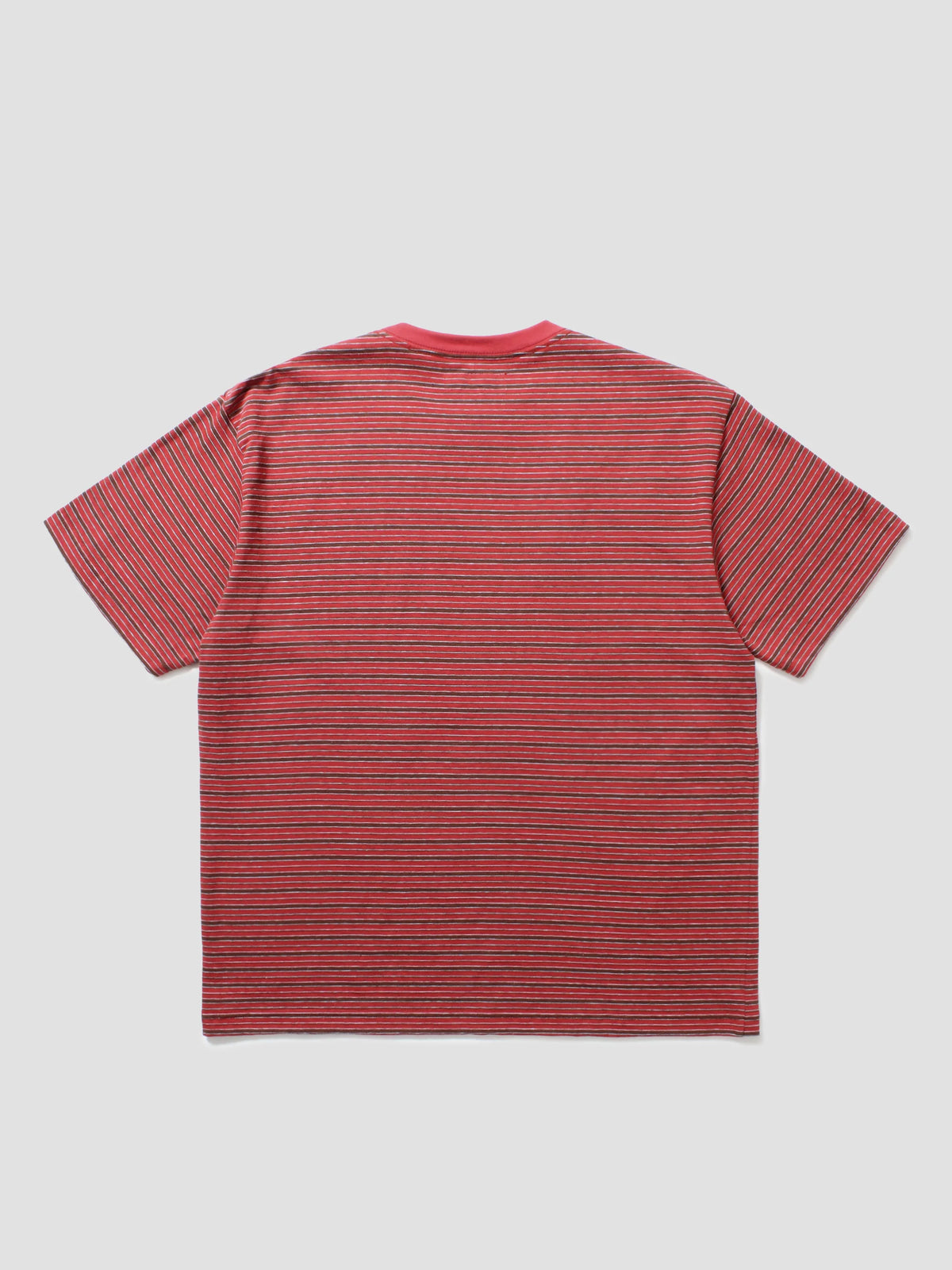 CABARET POVAL Coxon Stripe S/S Top Red【26AW-PVA-CS02】(N) 商品写真 背面
