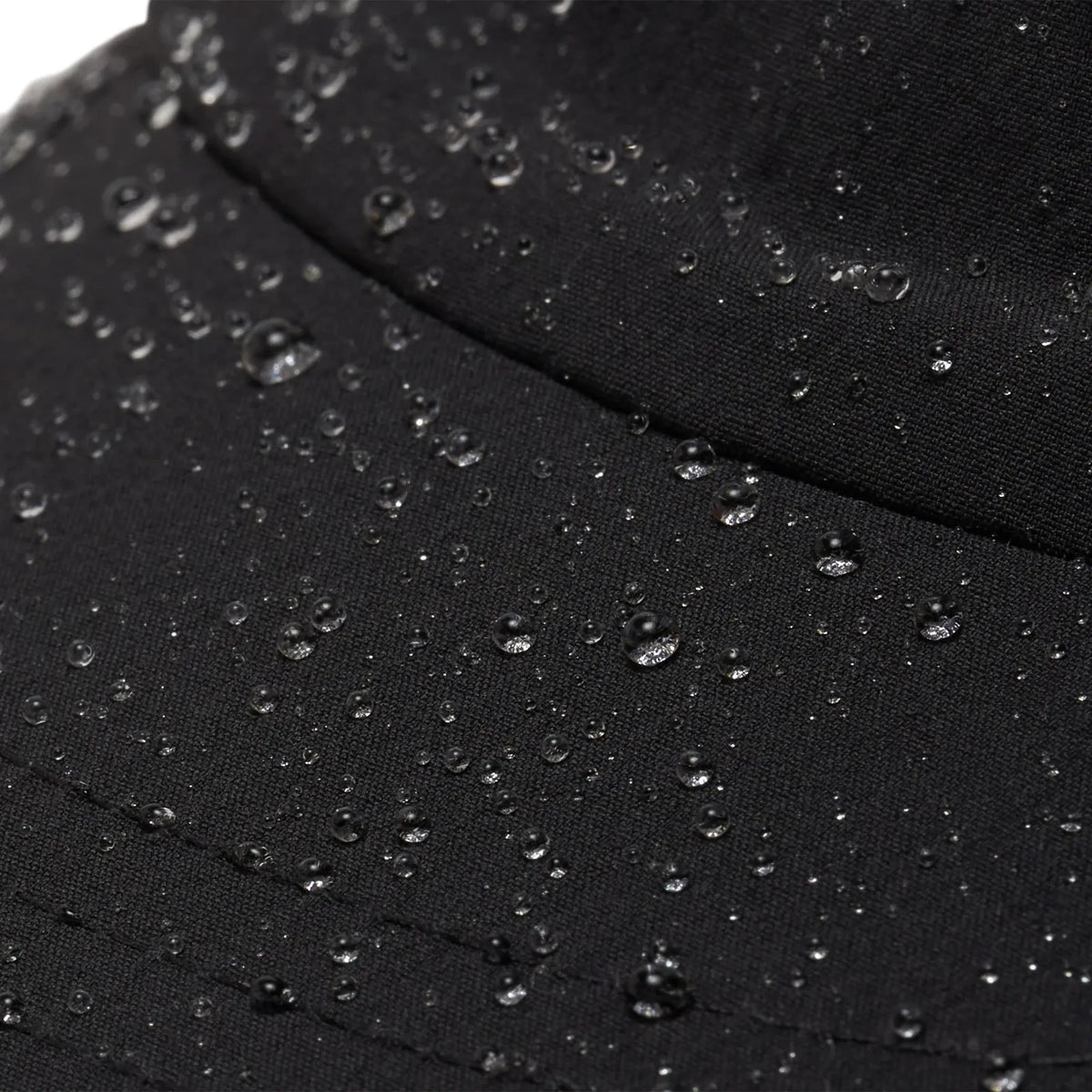 SATISFY PeaceShell™ Cordura® Trail Cap Black 撥水ディテール