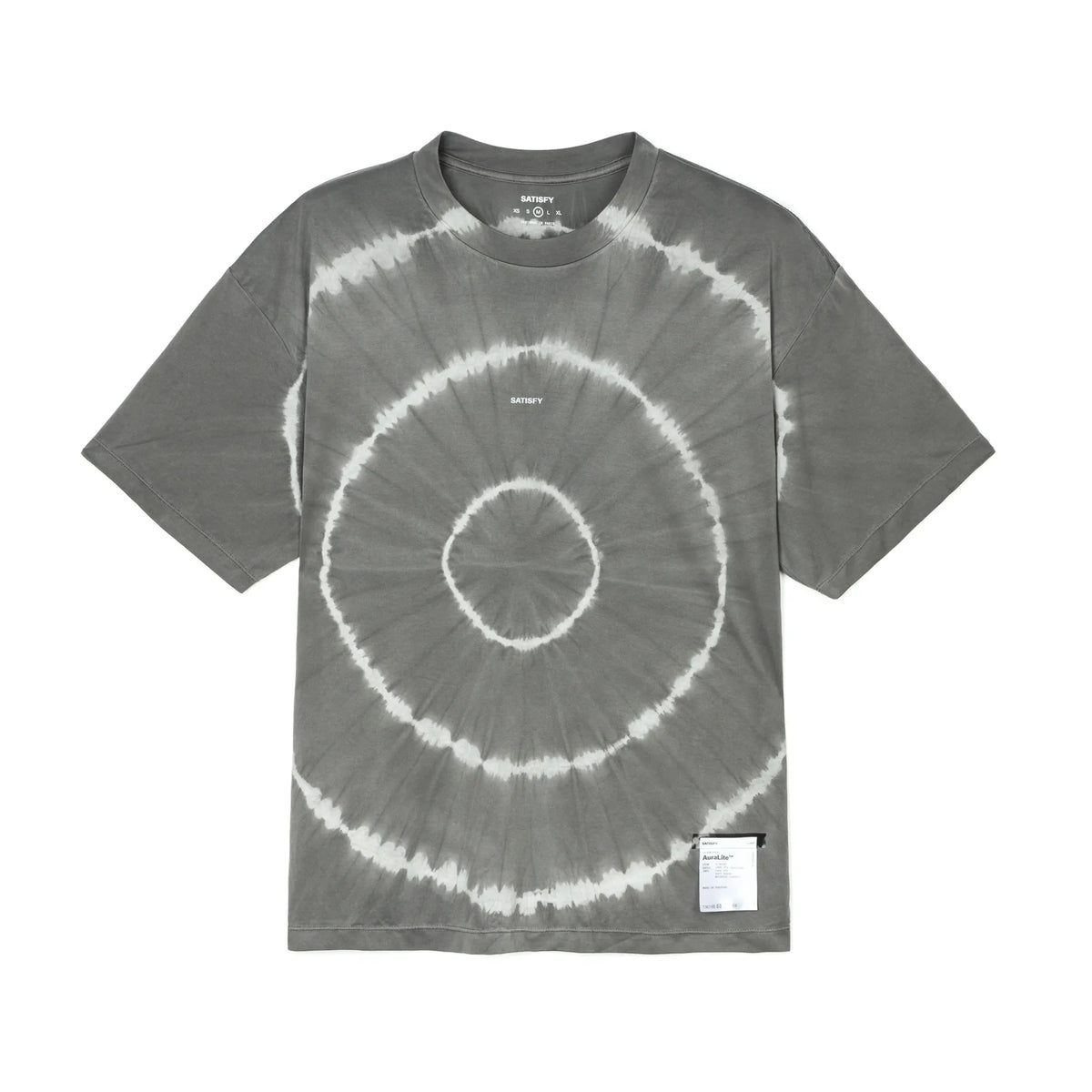 SATISFY AuraLite™ T‑Shirt Tie-Dye Stone Mountain 商品画像 正面