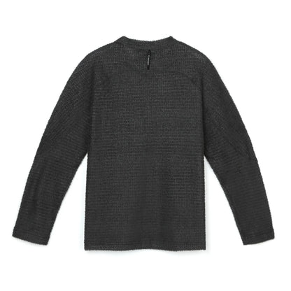 SATISFY FuzzFleece AD Long Tee Phantom 背面