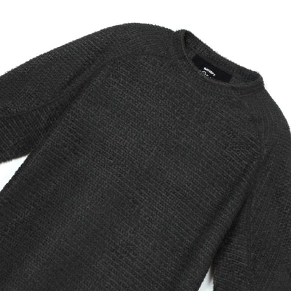 SATISFY FuzzFleece AD Long Tee Phantom フロントサイド