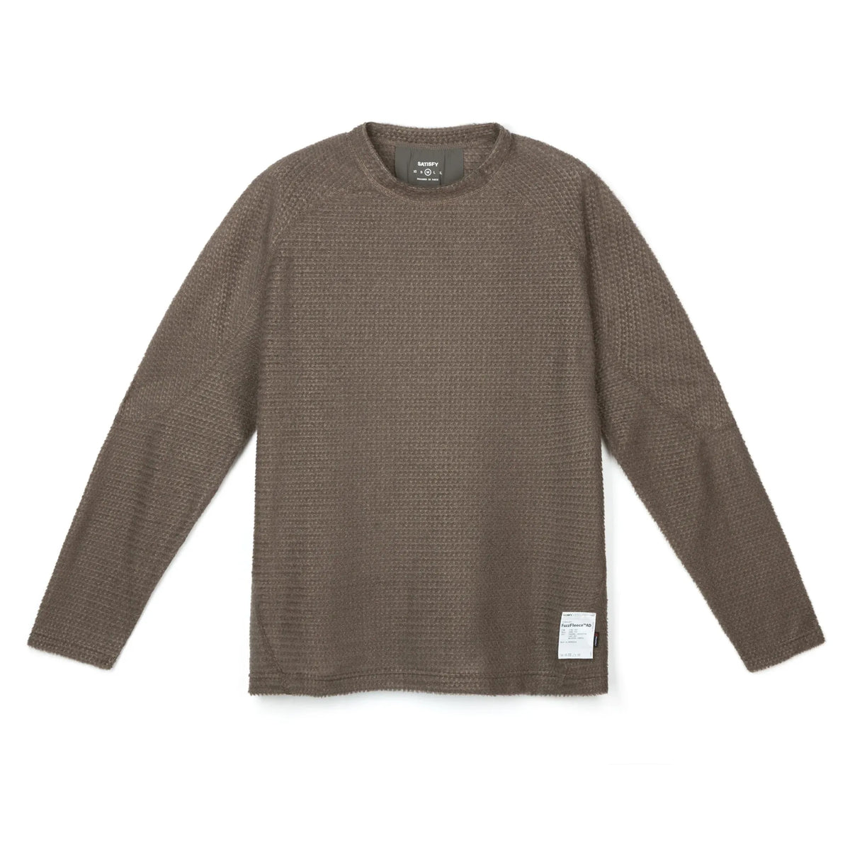 SATISFY FuzzFleece™ AD Long Tee Falcon 正面