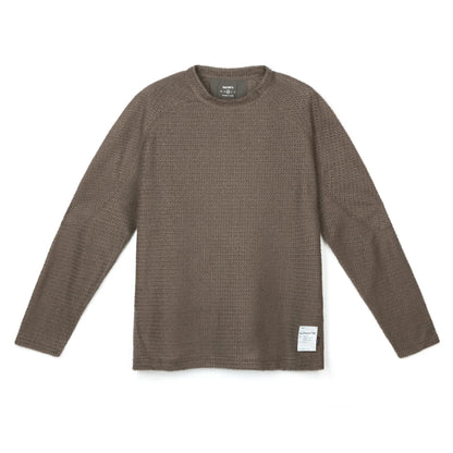 SATISFY FuzzFleece™ AD Long Tee Falcon 正面