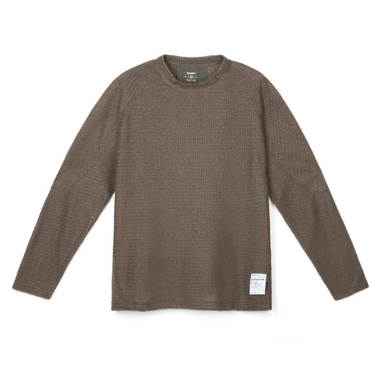 SATISFY FuzzFleece™ AD Long Tee Falcon 正面