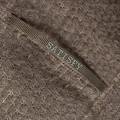 SATISFY FuzzFleece™ AD Long Tee Falcon リフレクティブロゴ