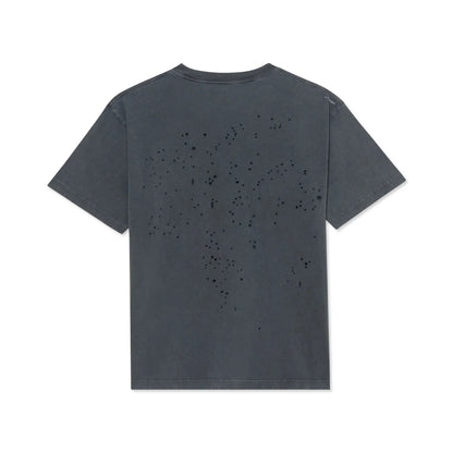 SATISFY MothTech™ T-Shirt Aged Black SAB 背面