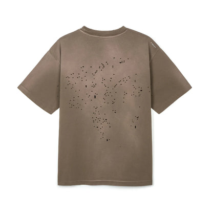 SATISFY MothTech™ T-Shirt Sun Bleached Rain Drum 商品画像 背面