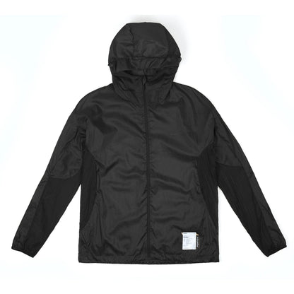 SATISFY Pertex® Diamond Fuse Windbreaker Black 正面