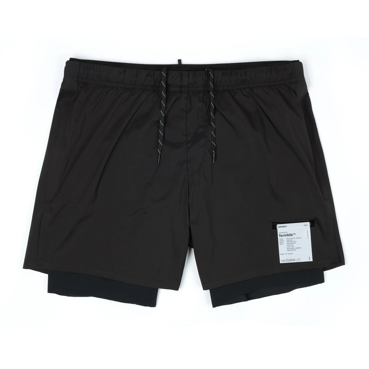 SATISFY TechSilk™ 8 Shorts Black 正面