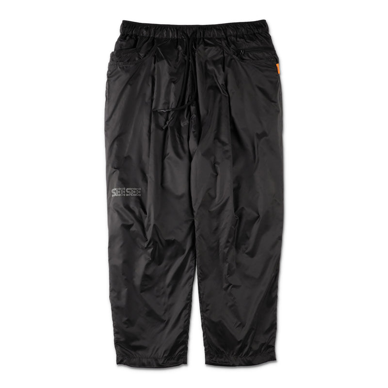 パンツ SEESEE WIDE TAPERED EASY PANTS BLACK L SEE SEE WIDE TAPERED EASY FLEECE PANTS【BLACK】 |