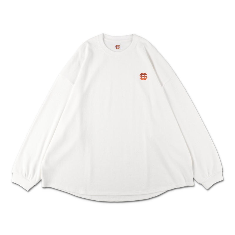 SEE SEE SUPER BIG ROUND LS TEE ネイビー 4.11 12:00pm 発売 SEE SEE THERMAL SUPER BIG ROUND LS TEE