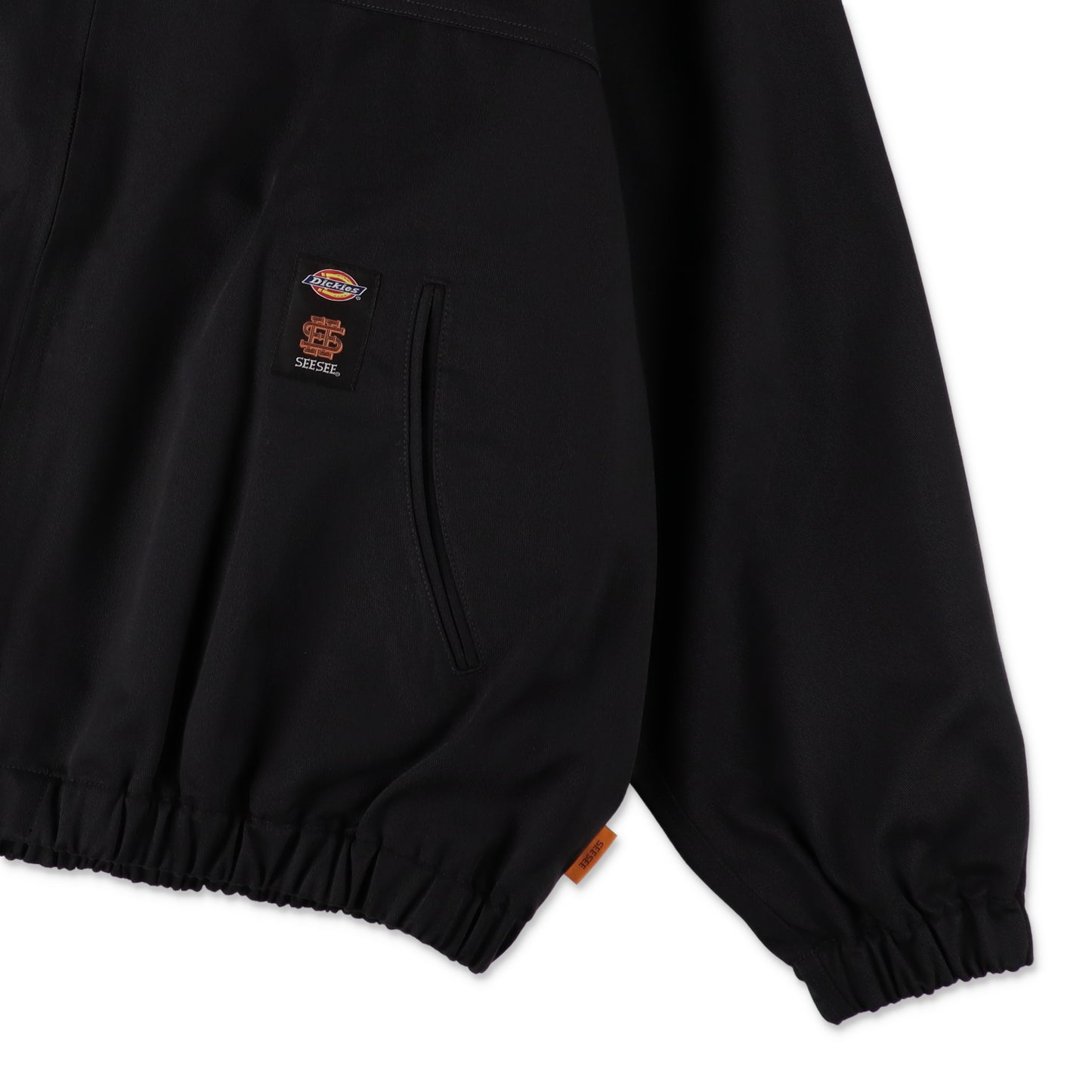 SEE SEE x DICKIES FULL ZIP HOODY JACKET【BLACK】