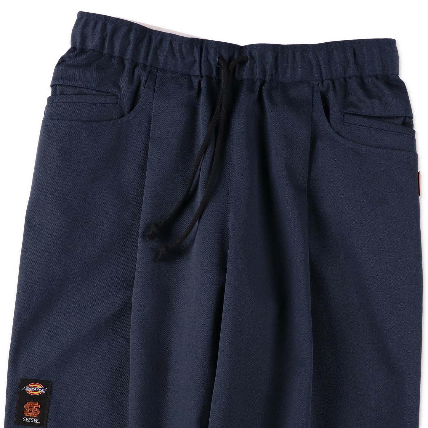 SEE SEE x DICKIES WIDE TAPERED EASY PANTS【NAVY】