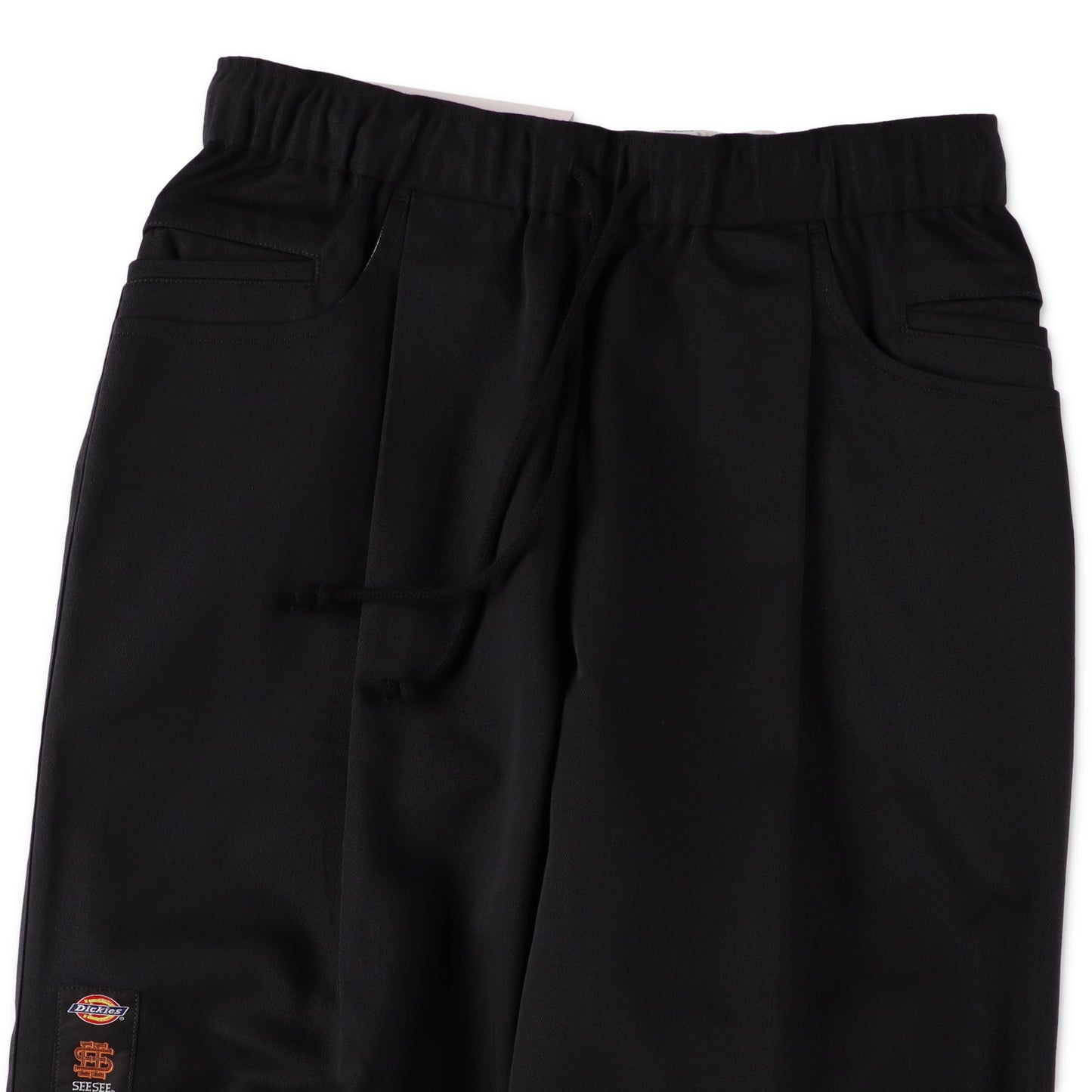 SEE SEE x DICKIES WIDE TAPERED EASY PANTS【BLACK】