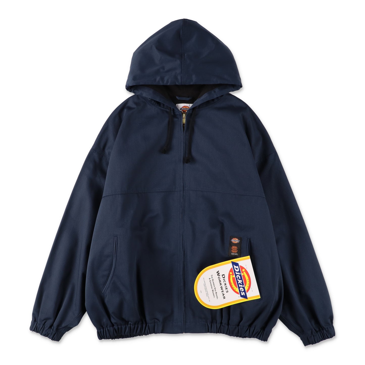 SEE SEE x DICKIES FULL ZIP HOODY JACKET【NAVY】