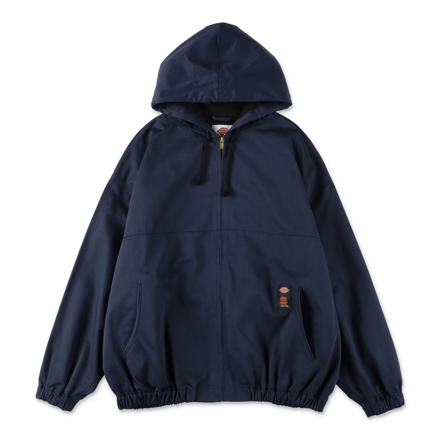 SEE SEE x DICKIES FULL ZIP HOODY JACKET【NAVY】