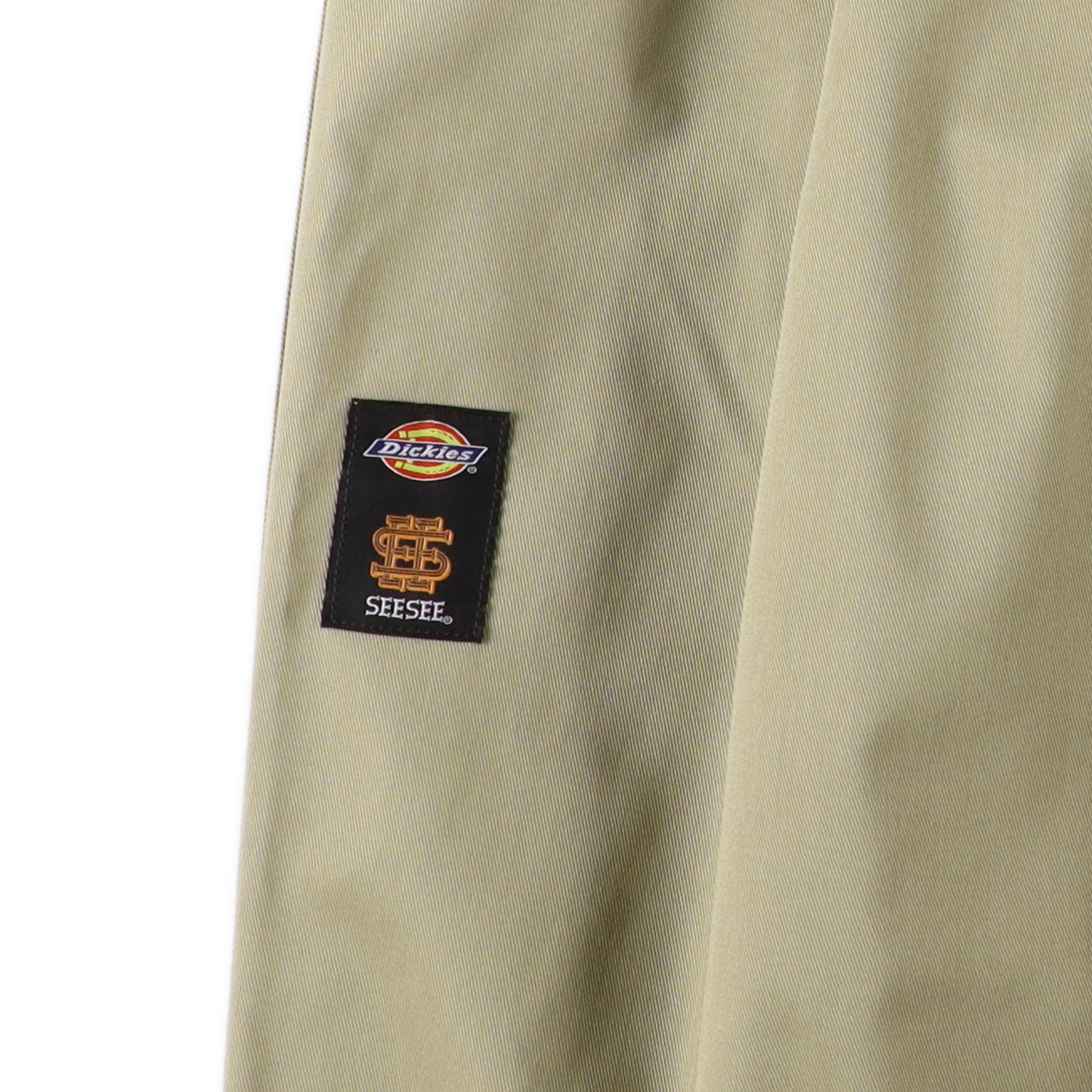 SEE SEE x DICKIES WIDE TAPERED EASY PANTS【KHAKI】