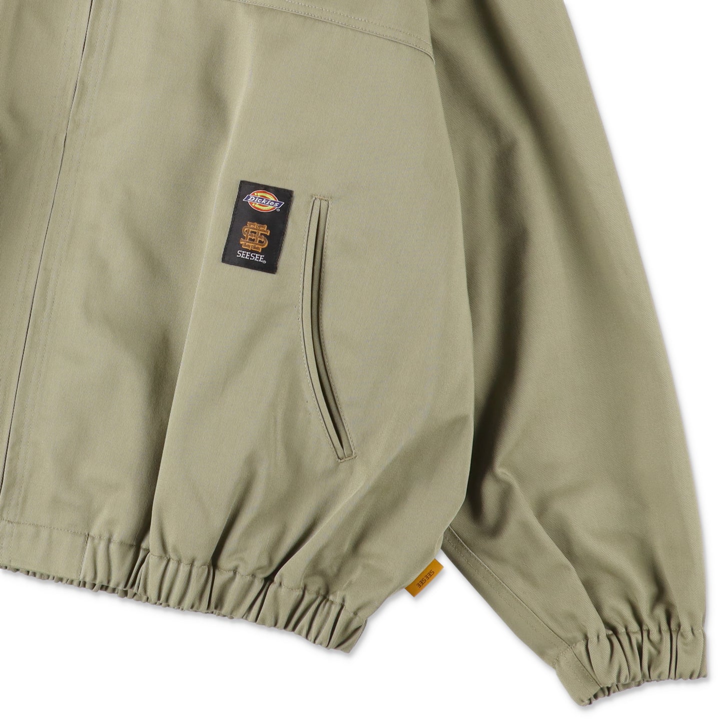 SEE SEE x DICKIES FULL ZIP HOODY JACKET【KHAKI】