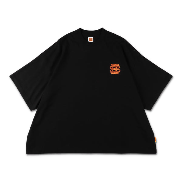 SEESEE SUPER BIG FLAT W BOARDER tシャツ M 1-2】SEE SEE SUPER BIG FLAT TEE MELT LOGO【BLACK】 – STUDY