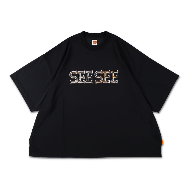 SEESEE TECH SUPER BIG FLAT SS T グレー　サイズM SEESEE TECH SUPER BIG FLAT SS T グレー サイズM S.F.C SUPER BIG
