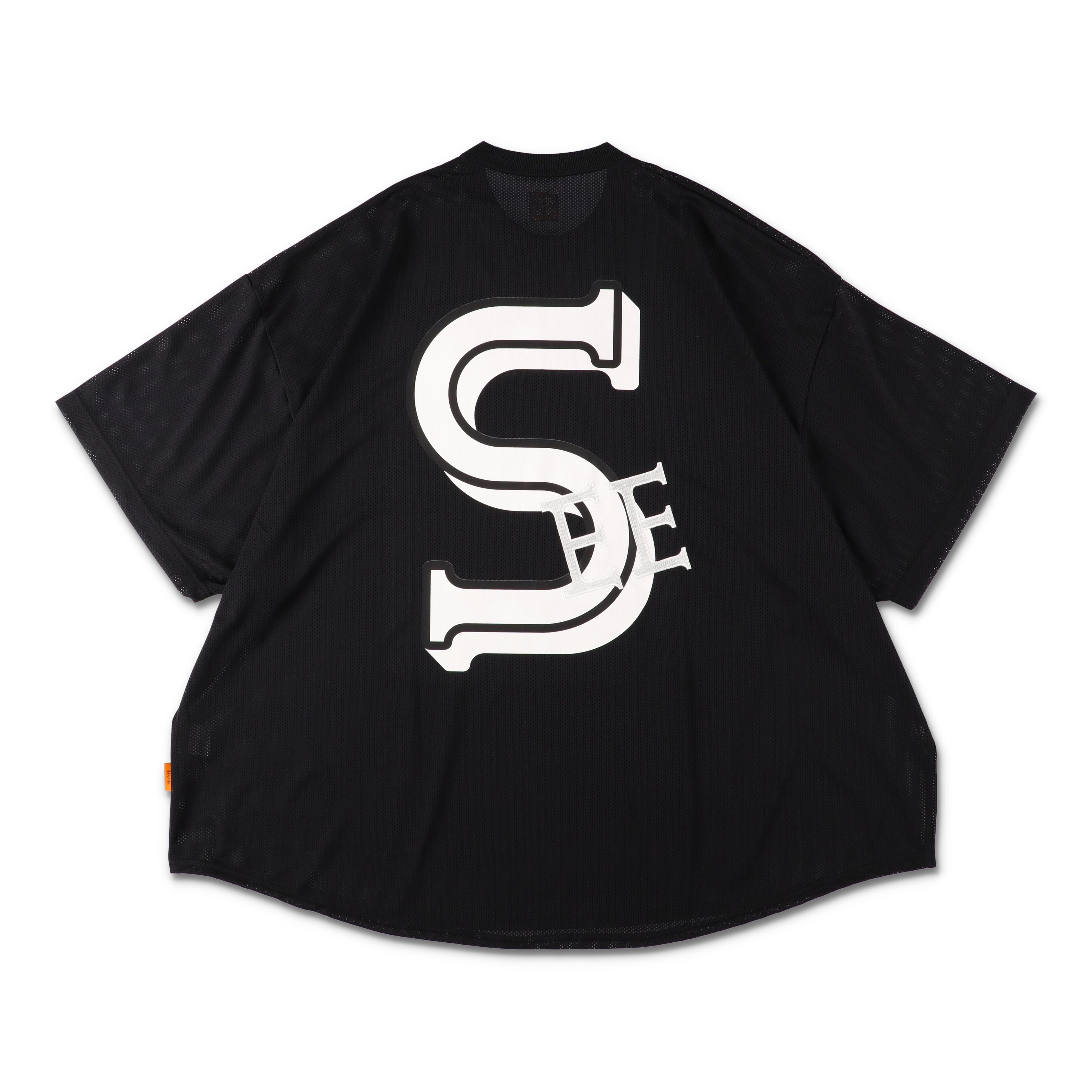 4-2】SEE SEE SUPER BIG ROUND MESH TEE【BLACK】 – STUDY