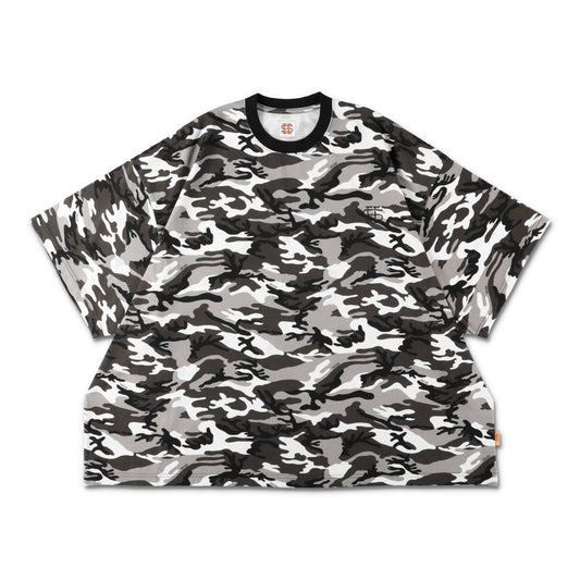 【3-2】SEE SEE SUPER BIG FLAT CITY CAMO TEE【CITY GREY CAMO】